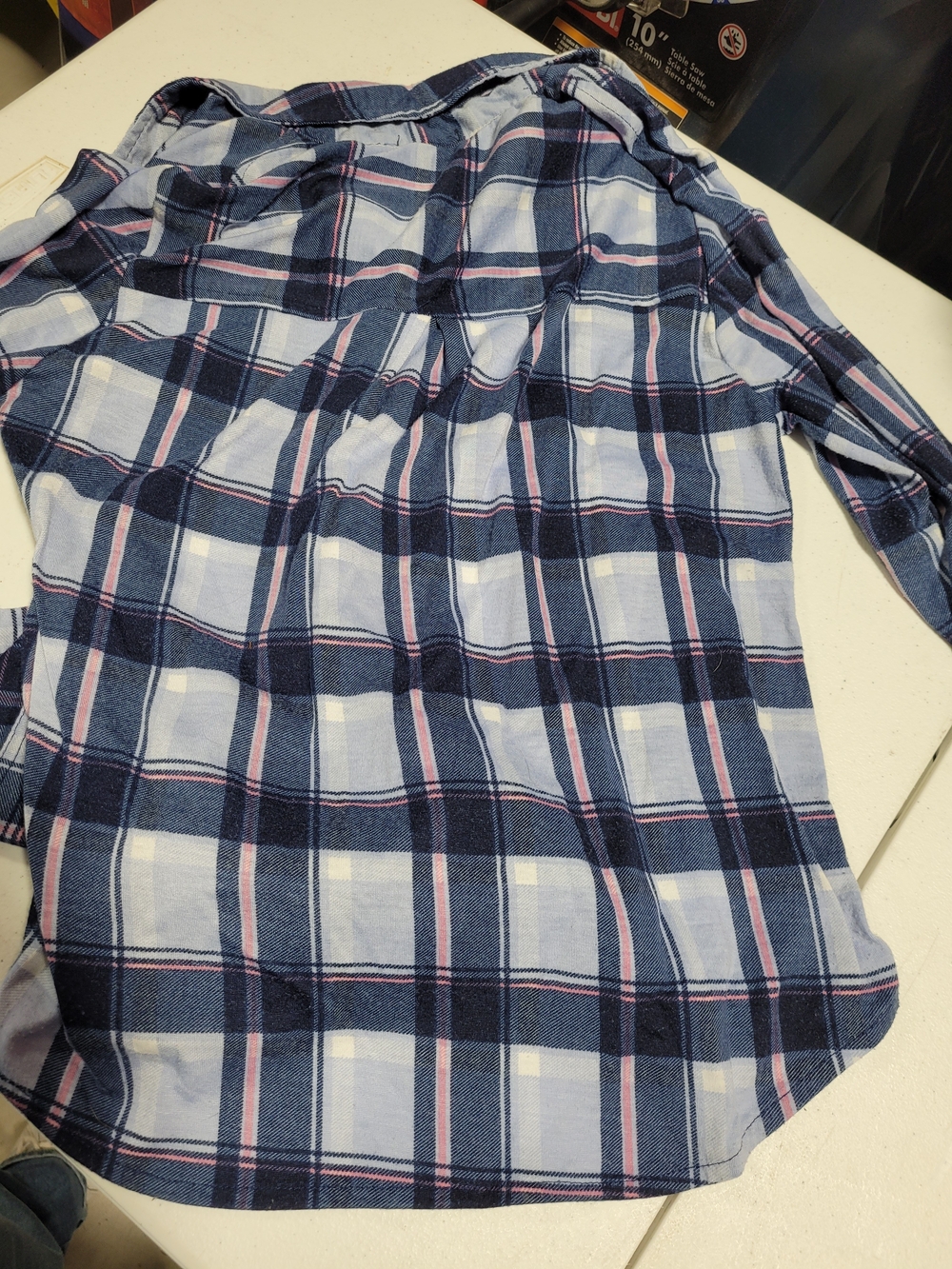 Justify Blue & Pink Plaid Button-Up Shirt - Picture 3 of 3